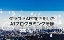 クラウドAPIを活用したAIプログラミング研修