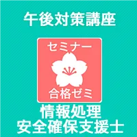 合格ゼミ　午後対策　直前対策