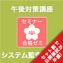 2025　システム監査技術者　合格ゼミ　午後対策講座