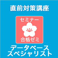 2023　データベーススペシャリスト　合格ゼミ　直前対策講座