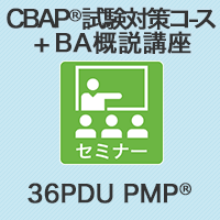 CBAP(R)試験対策コース+BA概説講座(BABOK Ver.3対応)