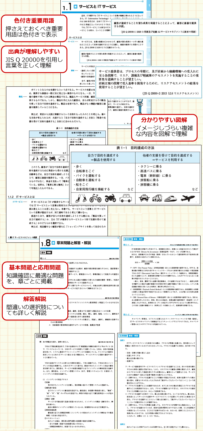 ITサービスマネジメントの教科書の特徴